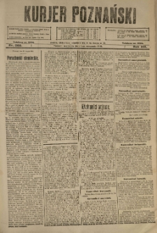 Kurier Poznański 1918.09.01 R.13 nr 200