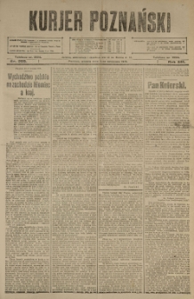 Kurier Poznański 1918.09.07 R.13 nr 205