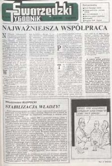 Tygodnik Swarzędzki 1992.03.26 Nr12(30)