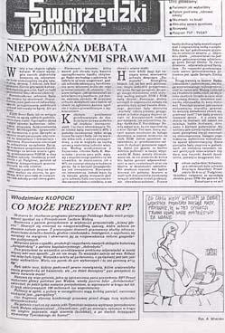 Tygodnik Swarzędzki 1992.04.02 Nr13(31)
