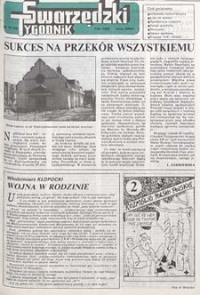 Tygodnik Swarzędzki 1992.05.07 Nr18(36)