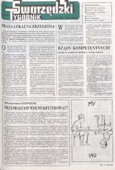 Tygodnik Swarzędzki 1992.06.11 Nr23(41)