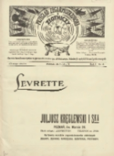 Przegląd Zegarmistrzowski i Złotniczy : gazeta handlowa rynku zegarmistrzowskiego, złotniczego, biżuterii, optyki i branż pokrewnych 1925.05.15 R.1 Nr6