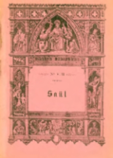 R&eacute;cits bibliques. No VIII: Sa&uuml;l