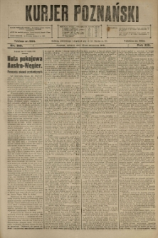 Kurier Poznański 1918.09.17 R.13 nr 213