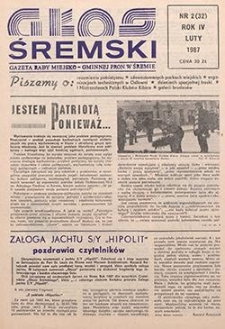 Głos Śremski 1987.02 R.4 Nr2(32)
