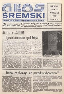 Głos Śremski 1988.04 R.5 Nr4(46)