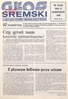 Głos Śremski 1988.10 R.5 Nr10(52)