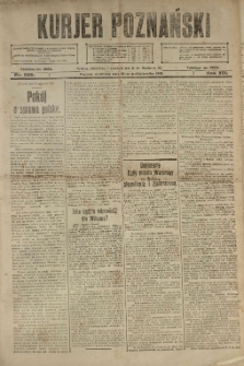 Kurier Poznański 1918.10.13 R.13 nr 236