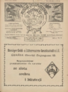 Przegląd Zegarmistrzowski i Złotniczy : gazeta handlowa rynku zegarmistrzowskiego, złotniczego, biżuterii, optyki i branż pokrewnych 1926.06.01 R.2 Nr11