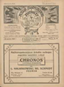 Przegląd Zegarmistrzowski i Złotniczy : gazeta handlowa rynku zegarmistrzowskiego, złotniczego, biżuterii, optyki i branż pokrewnych 1926.06.15 R.2 Nr12