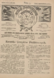 Przegląd Zegarmistrzowski i Złotniczy : gazeta handlowa rynku zegarmistrzowskiego, złotniczego, biżuterii, optyki i branż pokrewnych 1926.10.15 R.2 Nr16