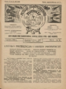 Przegląd Zegarmistrzowski i Złotniczy : gazeta handlowa rynku zegarmistrzowskiego, złotniczego, biżuterii, optyki i branż pokrewnych 1926.12.01 R.2 Nr18