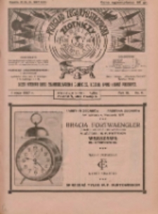 Przegląd Zegarmistrzowski i Złotniczy : gazeta handlowa rynku zegarmistrzowskiego, złotniczego, biżuterii, optyki i branż pokrewnych 1927.05.01 R.3 Nr6