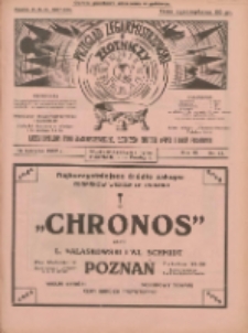 Przegląd Zegarmistrzowski i Złotniczy : gazeta handlowa rynku zegarmistrzowskiego, złotniczego, biżuterii, optyki i branż pokrewnych 1927.08.15 R.3 Nr13