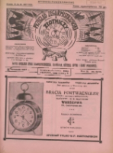 Przegląd Zegarmistrzowski i Złotniczy : gazeta handlowa rynku zegarmistrzowskiego, złotniczego, biżuterii, optyki i branż pokrewnych 1927.11.10 R.3 Nr18/19
