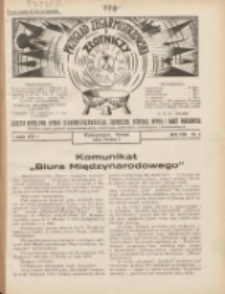 Przegląd Zegarmistrzowski i Złotniczy : gazeta handlowa rynku zegarmistrzowskiego, złotniczego, biżuterii, optyki i branż pokrewnych 1932.05.01 R.8 Nr5
