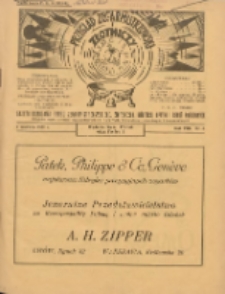 Przegląd Zegarmistrzowski i Złotniczy : gazeta handlowa rynku zegarmistrzowskiego, złotniczego, biżuterii, optyki i branż pokrewnych 1932.06.01 R.8 Nr6