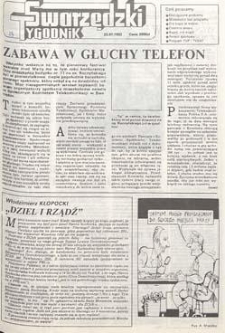 Tygodnik Swarzędzki 1992.07.23 Nr29(47)