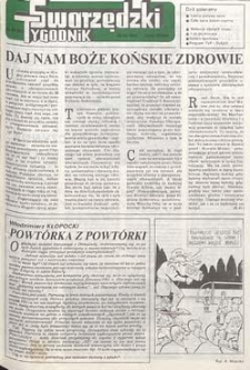 Tygodnik Swarzędzki 1992.08.20 Nr33(51)