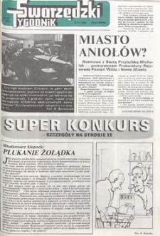 Tygodnik Swarzędzki 1992.11.05 Nr44(62)
