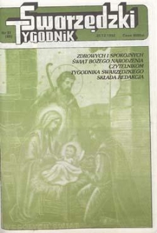 Tygodnik Swarzędzki 1992.12.24 Nr51(69)