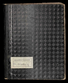 Notatki i materiały różne Marii z Zaleskich Czartoryskiej vol. 6