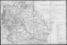 Das F&uuml;rstenthum J&auml;gerndorf oder ein Theil des Leobsch&uuml;tzer Kreises unter Preussischer, und ein Theil des J&auml;gerndorfer Kreisses unter Osterreichischer Hoheit, mit der Minderherrschaft Olbersdorf. Gez. von. I. W. Wieland, verb. vom Schubarth, jetzt aber umgearbeitet und verm. von D. F. Sotzmann.