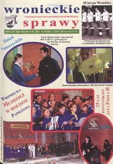 Wronieckie Sprawy 2003.10.23 R.14 Nr41(321)