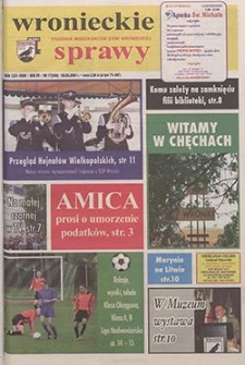 Wronieckie Sprawy 2004.05.20 R.15 Nr17(346)