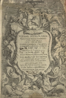 De piscibus libri V et de cetis lib. unus. Joannes Cornelius Uterverius [...] collegit. Hieronymus Tamburinus in lucem edidit [...]