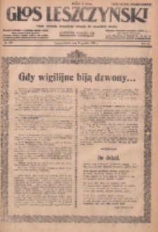 Głos Leszczyński 1928.12.25 R.9 Nr297