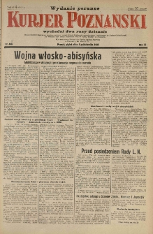 Kurier Poznański 1935.10.04 R.30 nr 456