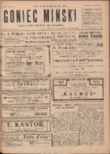Goniec Miński: organ polski bezpartyjny dla wszystkich. 1919.10.29 R.1 Nr55