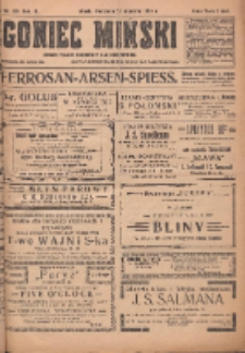 Goniec Miński: organ polski codzienny dla wszystkich. 1920.01.25 R.2 Nr139
