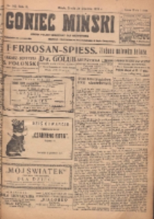 Goniec Miński: organ polski codzienny dla wszystkich. 1920.01.28 R.2 Nr142
