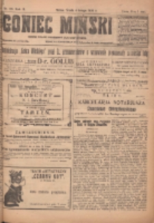 Goniec Miński: organ polski codzienny dla wszystkich. 1920.02.04 R.2 Nr148
