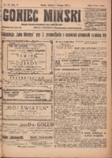 Goniec Miński: organ polski codzienny dla wszystkich. 1920.02.07 R.2 Nr151