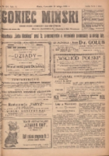 Goniec Miński: organ polski codzienny dla wszystkich. 1920.02.12 R.2 Nr156