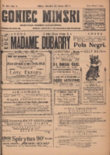 Goniec Miński: organ polski codzienny dla wszystkich. 1920.02.22 R.2 Nr166