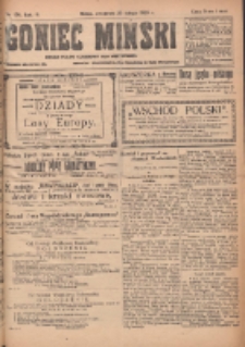 Goniec Miński: organ polski codzienny dla wszystkich. 1920.02.26 R.2 Nr170