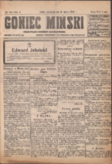Goniec Miński: organ polski codzienny dla wszystkich. 1920.03.29 R.2 Nr201