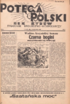 Potega Polski bez Żydów : tygodnik społeczno-gospodarczy 1936.11.29 R.1 Nr14