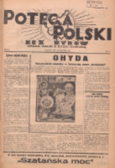 Potega Polski bez Żydów : tygodnik społeczno-gospodarczy 1936.12.20 R.1 Nr17
