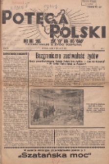 Potega Polski bez Żydów : tygodnik społeczno-gospodarczy 1937.01.03 R.2 Nr1
