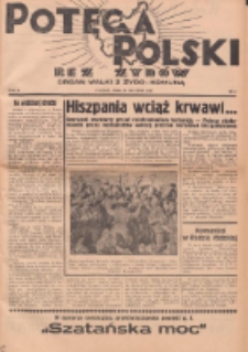 Potega Polski bez Żydów : tygodnik społeczno-gospodarczy 1937.01.10 R.2 Nr2