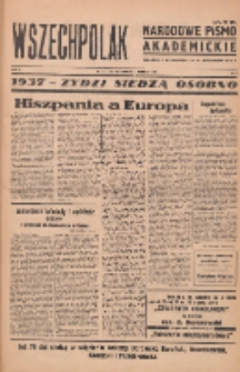 Wszechpolak : narodowe pismo akademickie 1937.02.11 R.1 Nr5