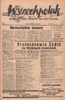 Wszechpolak : narodowe pismo akademickie 1937.05.02 R.1 Nr14