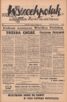 Wszechpolak : narodowe pismo akademickie 1937.06.20 R.1 Nr22