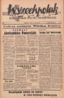 Wszechpolak : narodowe pismo akademickie 1937.06.27 R.1 Nr23